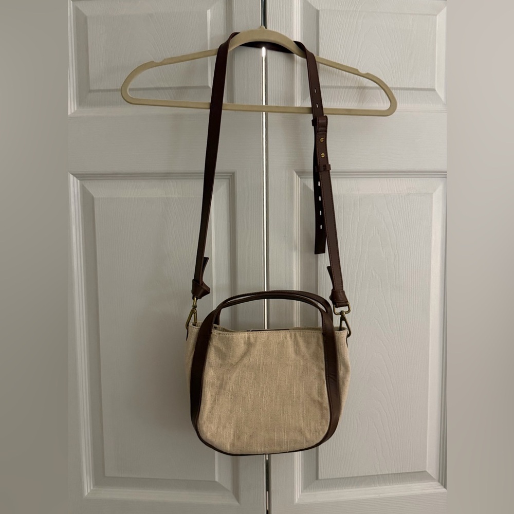 Madewell Cream and Brown Women's Bag